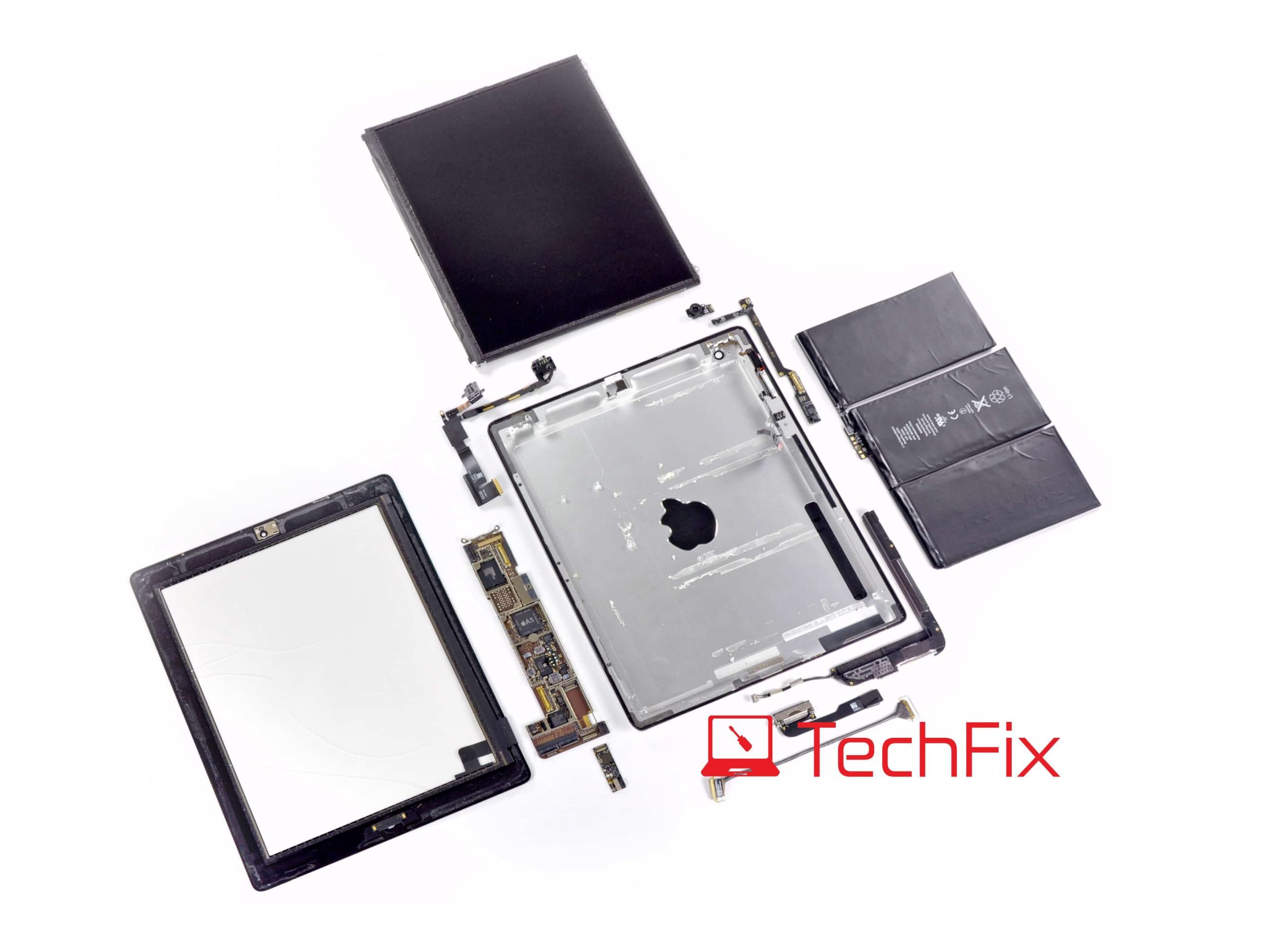 iPad teardown and repair at TechFix Malaysia workshop